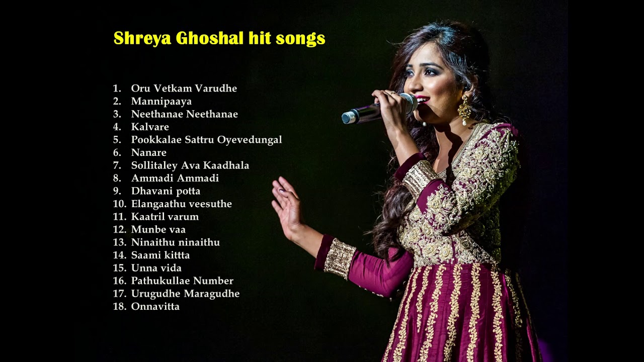 shreya ghoshal top songs